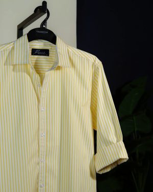 Yellow strip old money check.