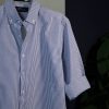 Men's Classic Slim Fit Blue Stripe.