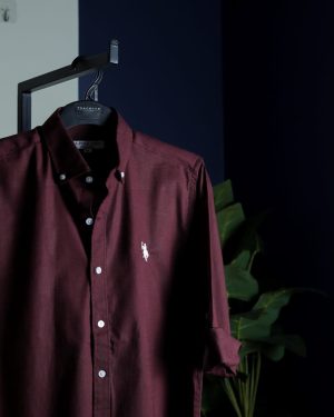 Remi cotton Solid shirt.