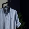 Sky Blue Men's full sleeve.