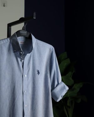 Sky Blue Men's full sleeve.