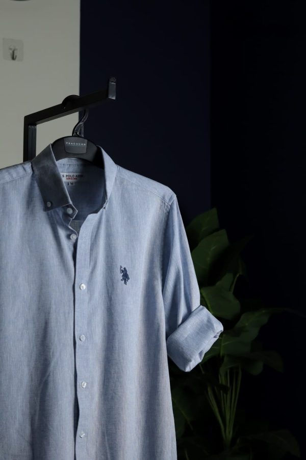 Sky Blue Men's full sleeve.